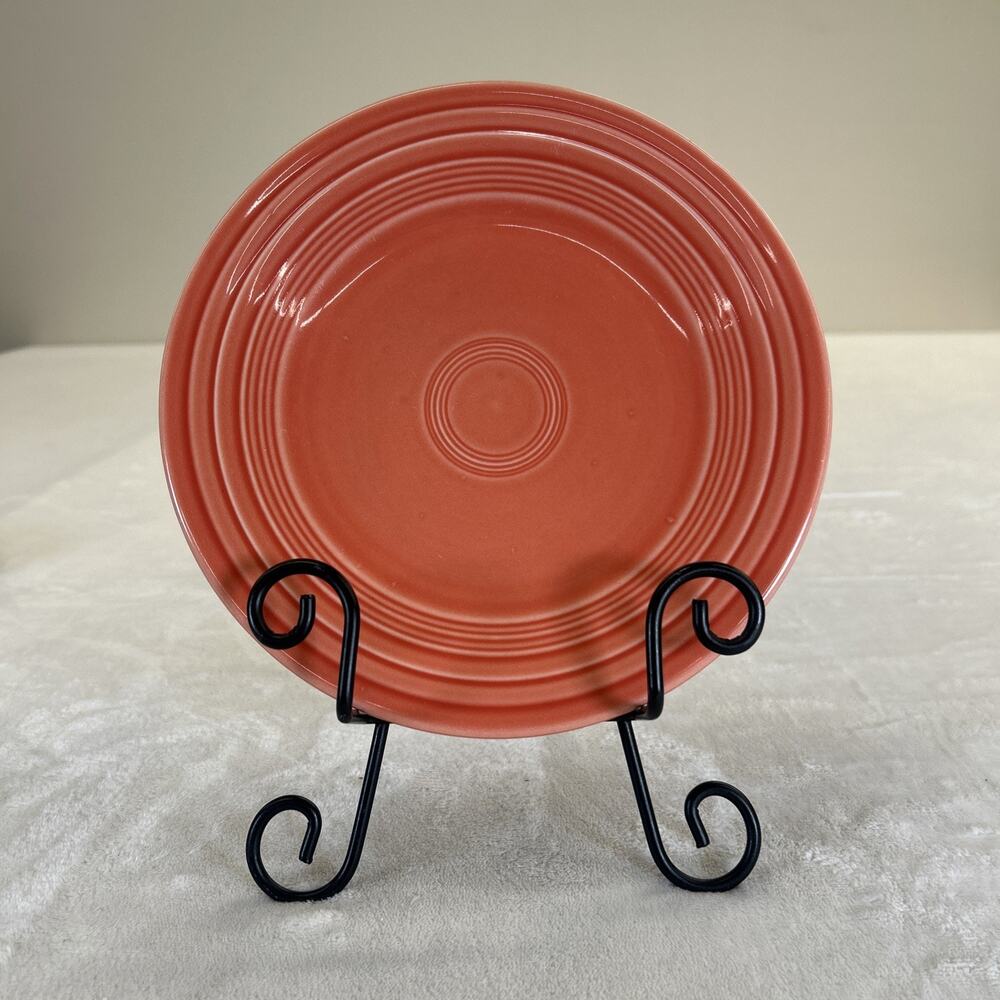 Fiesta Fiestaware Luncheon Plate 9" Coral/Melon Fiestaware Lead Free Charity
